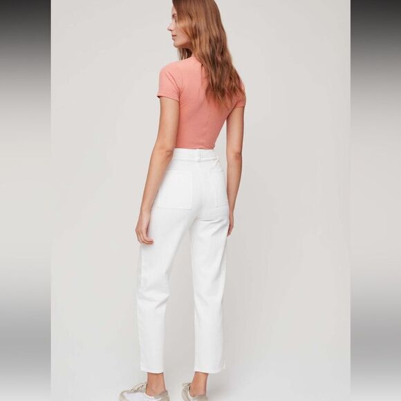 Aritzia Wilfred Free Mordern utility jeans in oak - Picture 5 of 7